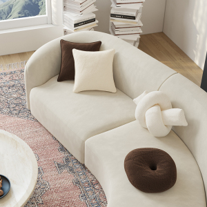 【芊芊郡主】生活需要有点甜 羊羔绒沙发抱枕甜甜圈客厅靠垫靠包