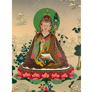 新款5d魔方钻石画佛像十字绣藏传佛教唐卡莲花生大师菩萨人物满钻