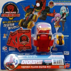 现货 韩国版mecard魔幻变形车神装甲车神儿童玩具
