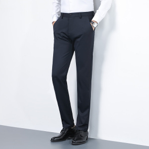 大白鲨灯芯绒休闲裤男士条绒宽松束脚裤春秋季松紧腰男裤潮流帅气0人