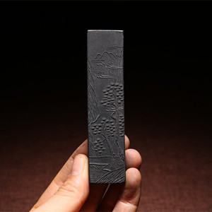 黄山松烟老墨 一两墨条墨锭 实用文房四宝徽墨 书画墨老胡开文墨