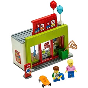 (狄哥小店)乐高lego城市系列city 60233 杀肉 玩具店 2人仔