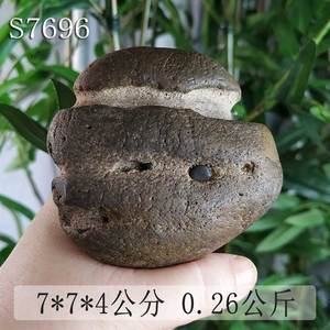 稀缺珍贵的天然大湾石小品石SNO:191奇石案头小摆件柳州旅游纪念