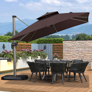 户外庭院伞户外伞罗马伞庭院露台花园别墅院子大太阳伞室外遮阳伞