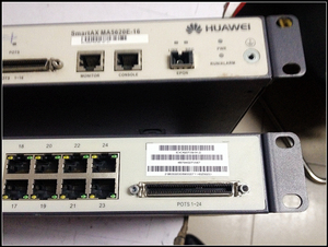 二手华为交换机s2300-24口/ma5620e-16口