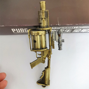 游戏和平合金属兵器mgl转轮榴弹发射模型玩具枪钥匙挂件元旦优惠