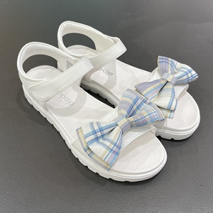 巴拉巴拉女中童凉鞋2022夏装新款大童百搭鞋子甜美风204222141020