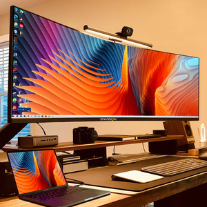 易美逊40英寸5k带鱼屏显示器ips曲屏台式电脑4k曲面lg屏幕v40u46c