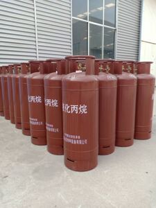 永安50公斤双阀丙烷瓶国标工业焊接50kg液化气罐液相气相二个阀门