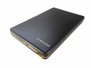 正品原装三星usb2.0移动硬盘80G+线+布套 可加密高速250G320G500G