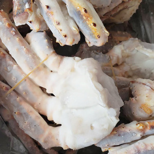 速冻帝王蟹蟹腿 生冻蟹脚俄罗斯帝王蟹脚20斤/件 蟹肉棒大蟹脚