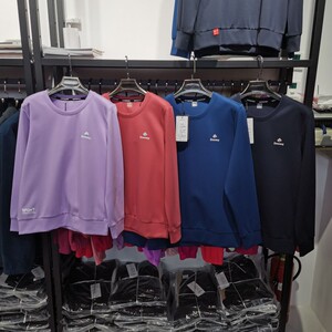 动恒运动长袖t恤2259a男翻领2259b女户外t恤速干跑步团购2022春夏