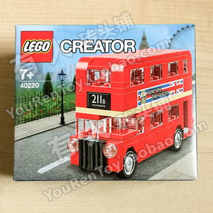 【现货】乐高 lego 40220 迷你伦敦双层巴士 限定版 118颗粒