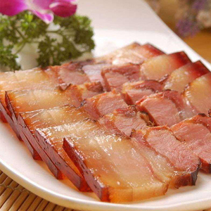 金华特产农家腊肉自制土猪肉咸肉非烟熏250g正宗土猪肉黑毛猪腌肉
