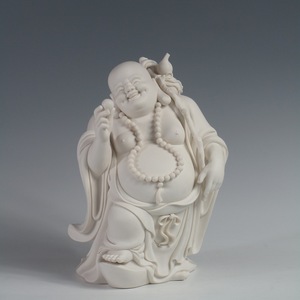 德化白瓷工艺美术大师陶瓷佛像装饰品摆件【苏杜村作品】满载而归