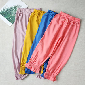 女宝宝糖果色裤子