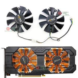 全新 zotac索泰gtx950-2gd5 gtx760-2gd5霹雳版ha显卡风扇ga91s2h