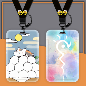 夏目友人帐猫咪老师周边公交地铁卡饭卡学生校园卡pvc来图可定制