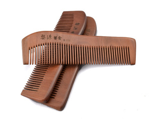 江西婺源特产 旅游纪念品 香樟木 红樟木梳子 化妆梳 按摩梳