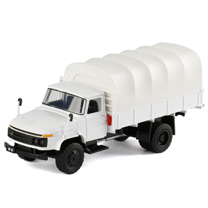 1:36解放运输车卡车模型军事CA141合金教练车金属汽车模型摆设