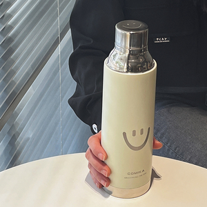 comika大茶杯超大容量不锈钢保温杯旅行随身便携高颜值网红水杯女