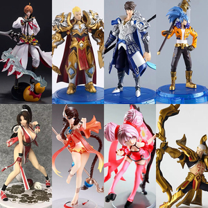 国产王者手办模型荣耀玩具大号瑶澜韩信火舞李白大乔小乔手游摆件