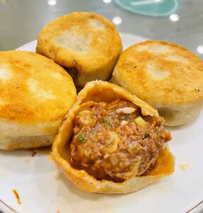 门钉肉饼老北京牛街清真美食肉饼 祥云轩门钉肉饼薄皮大馅5个装