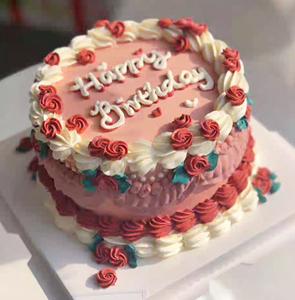 七夕节订复古生日蛋糕定制哈尔滨长春沈阳大连秦皇岛唐山同城配送