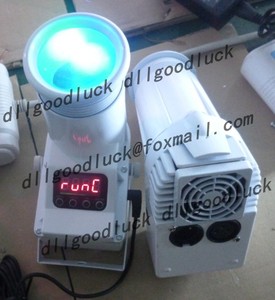 DMX512彩灯LED七彩射灯 全彩镜面反射玻璃雪球效果器10W光束雨灯