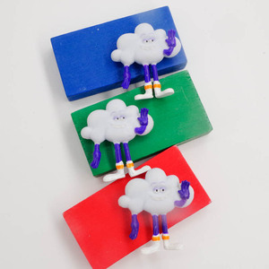 魔发精灵公仔摆件人偶模型散货玩具云朵先生迷你小号魔法奇缘长发