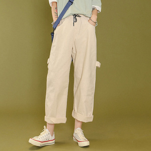 cec裤子女直筒宽松