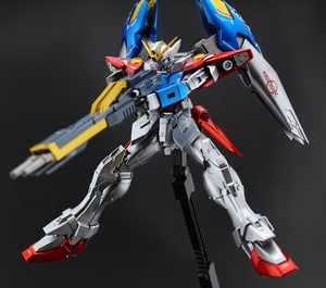万代 mg wing gundam zero ew 零式飞翼高达 代工成品
