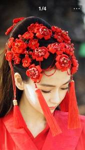 蝶野洛淘宝【红尘洛寞】微微一笑很倾城 cos芦苇微微红色女古装0人