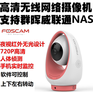 Foscam 福视宝P1 高清无线网络手机摄像机 群晖摄像头