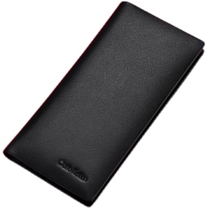 正品小ck新款钱包男士品牌专柜小众设计长款钱夹真皮高级感