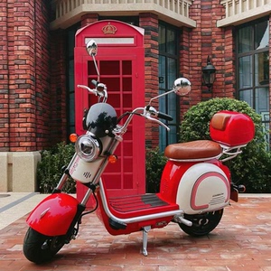 爱玛小帕电动车c1动力版轻奢复古时尚女士成人电动摩托车锂电