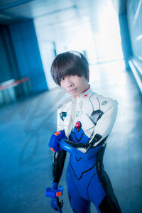 【飘漫】eva新世纪福音战士 碇真嗣cos服 战斗服定制乳胶cosplay