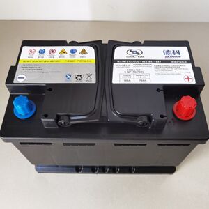 上汽通用别克原装agm70 80ah德科ac启停汽车电瓶君威君越威朗gl8