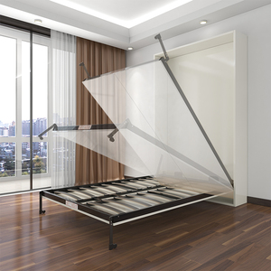 定制小户型壁柜床挂墙床上下翻床正侧翻板折叠床隐形壁床五金配件