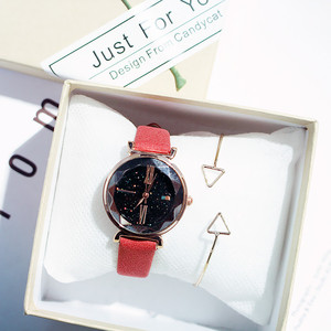 星空手表网红学院风初高中学生小清新百搭女生时尚新款2021森系潮