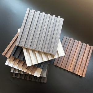 加厚实木格栅小长城细格栅板电视背景墙凹凸形生态木松木网红隔栅