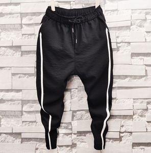 男裤子夏季2018新款潮百搭韩版休闲裤春薄款男生掉档裤男士小脚裤