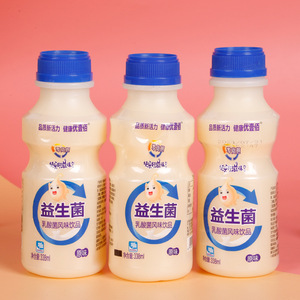 优壹佰益生菌 乳酸菌风味饮品338ml*12瓶原味营养酸奶乳酸菌饮料