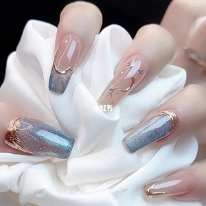 美甲贴片成品星月