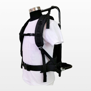 户外铝背架登山徒步旅游用品背包架双肩加厚大容量超轻负重折叠背