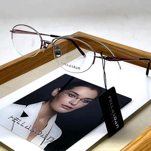 热销眼镜架 近视眼镜框镜架 华尔诗丹眼镜 9652 半框时尚女款镜框