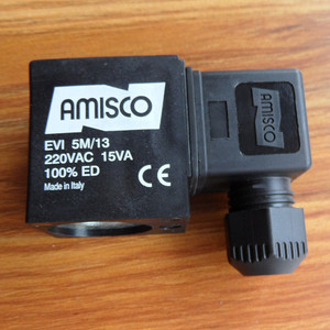 AMISCO原装升降机线圈EVI5M13 5C13AC220 3S13孔13高40插装阀液压