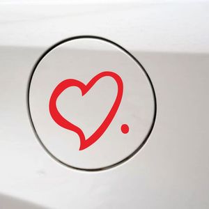 抖音同款肖战工作室logo签名爱心痣油箱盖车身金色装饰防水车贴纸