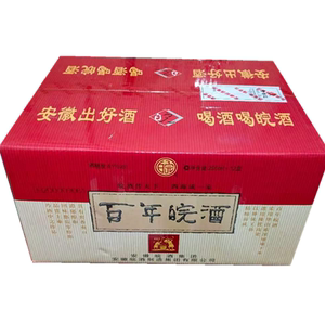 安徽名酒 百年皖酒绵爽型白酒41度200mlx12瓶整箱装
