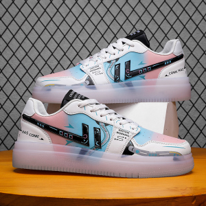 回力果冻鞋板鞋男鞋2021秋冬新款青少年潮流透明底休闲aj4运动鞋